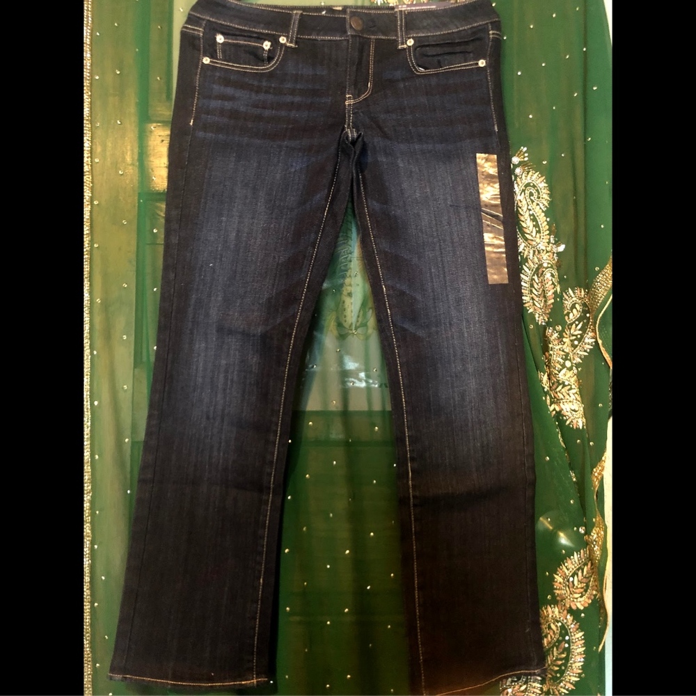 American Eagle straight short jeans